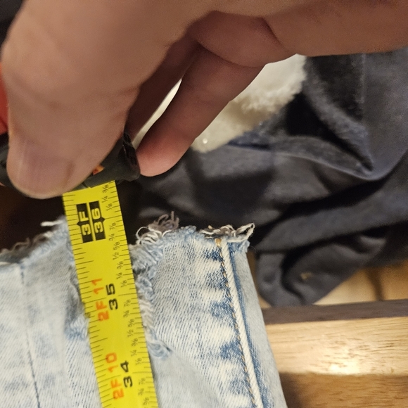 American Eagle slim distressed jeans Next Level Stretch size 0 - Picture 8 of 8